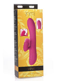 Whirl Silicone Rabbit Vibrator with Rotating Ticklers