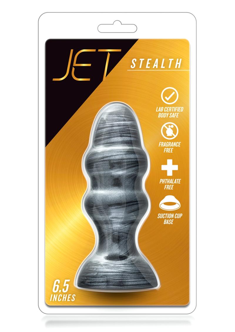 Tapón anal Jet Stealth Carbon metálico negro