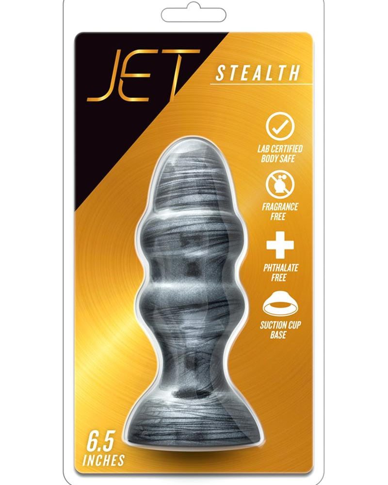 Jet Stealth Carbon Metallic Black Anal Plug