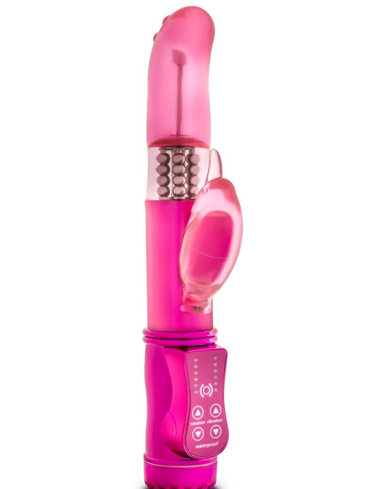 Sexy Things Dancing Dolphin Gyrating Vibe Fuchsia 9 Inch