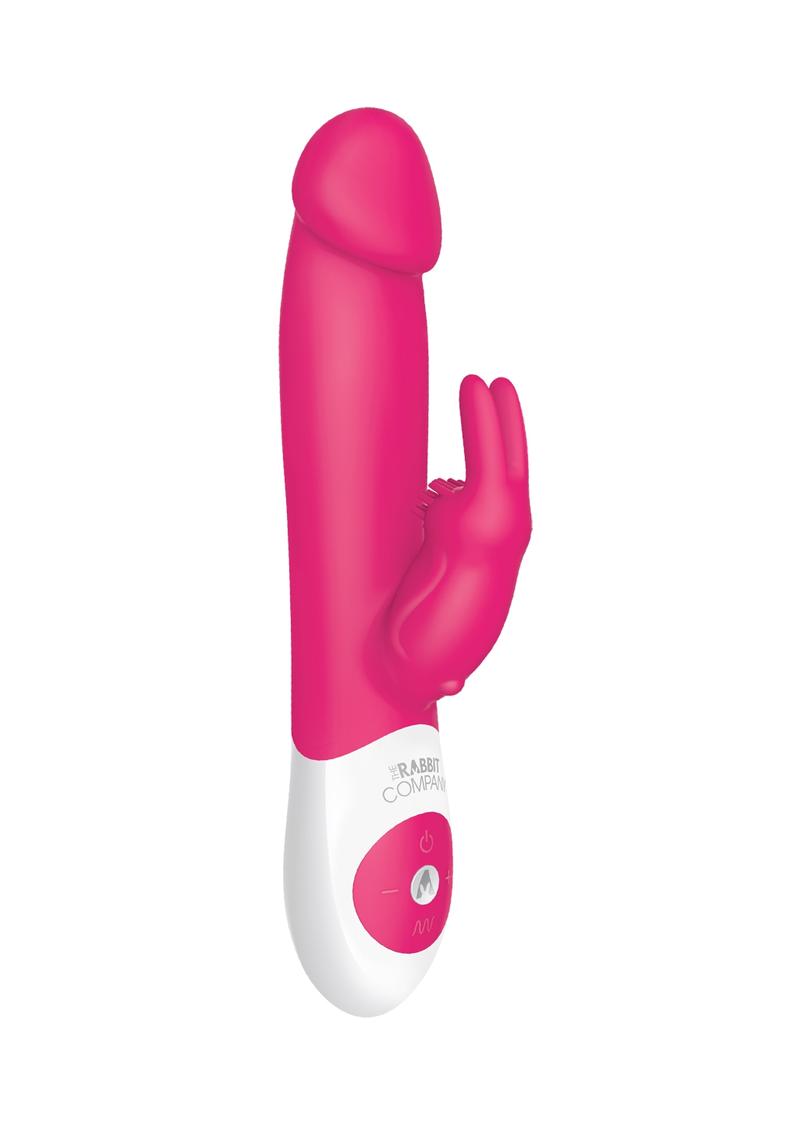 Vibrador de silicona recargable por USB The Rabbit Company Realistic Rabbit XL