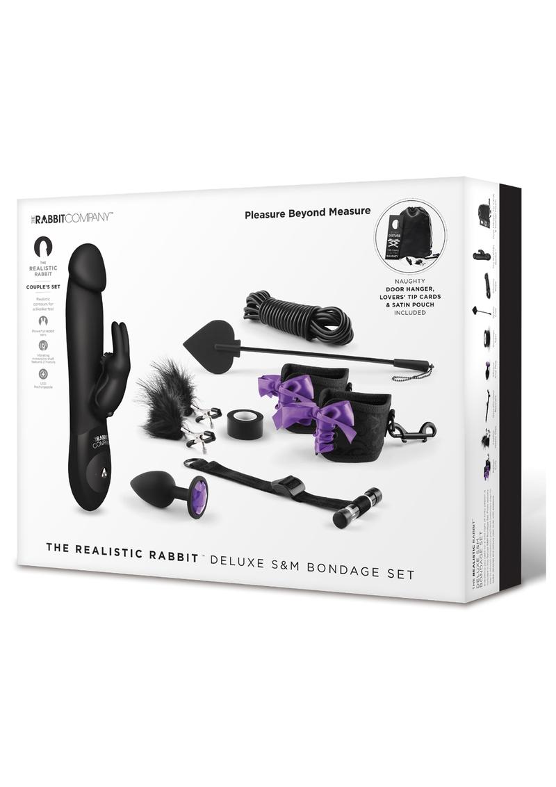 The Realistic Rabbit Deluxe SandM Bondage Set