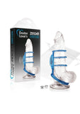 Doctor Love's Zinger Vibrating Cock Cage Blue