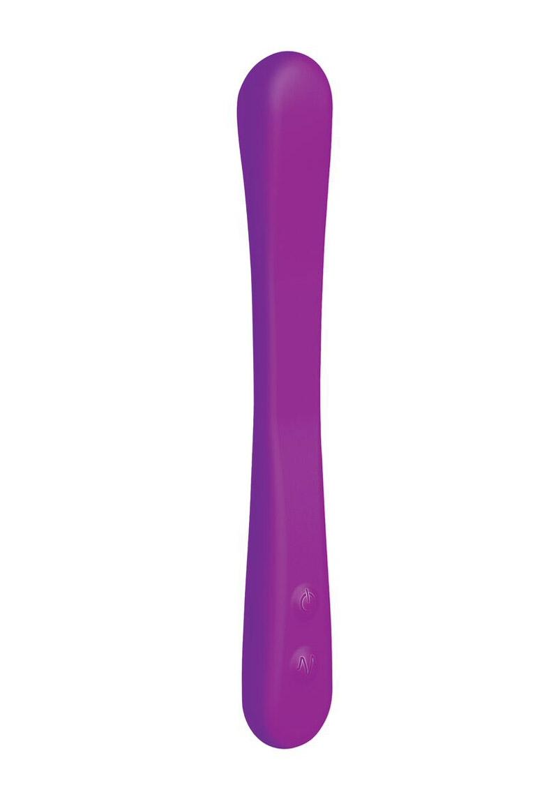 Linea Flex Premium Silicone USB Rechargeable Flexible Vibrator Waterproof Purple