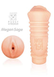 Hey 19 Vibrating Teen Realistic Pussy Stroker Megan Sage Flesh