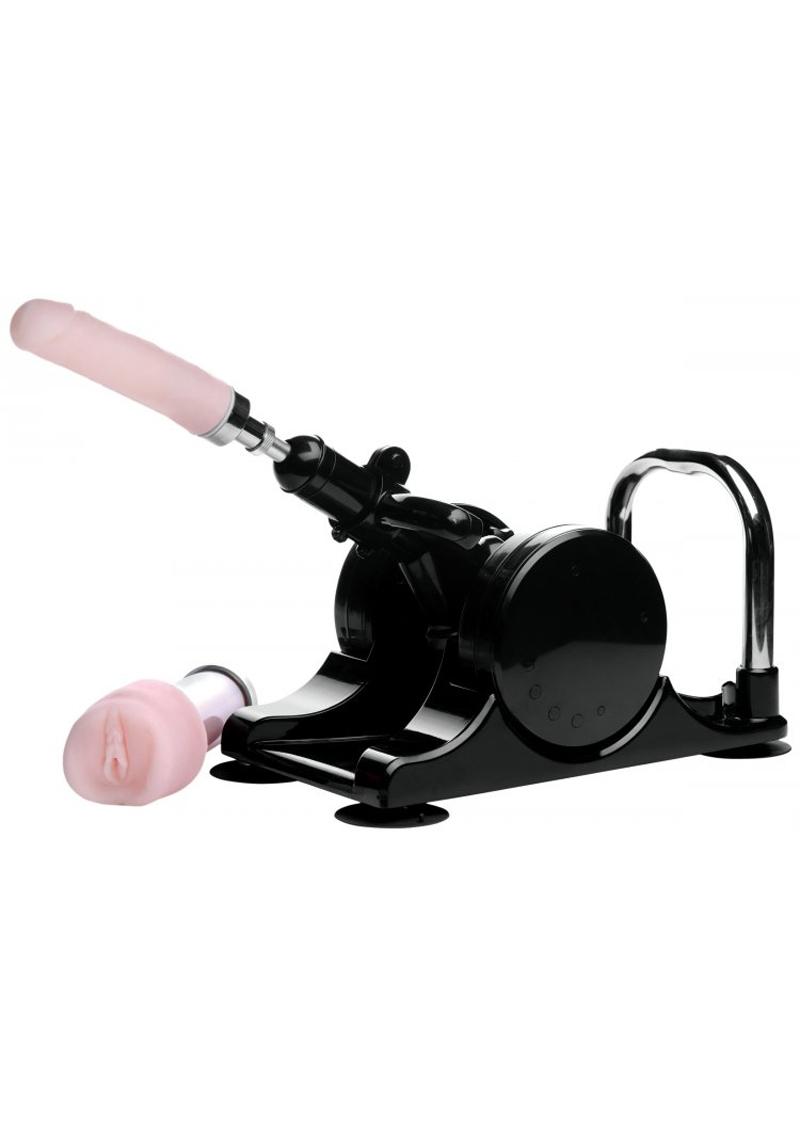 Love Botz Robo Fuk Deluxe Adjustable Sex Machine Black