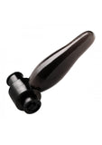 Trinity Vibes Vibrating Bum Tickler Anal Plug Black 2.5 Inch