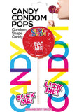 Candy Condom Pops Condom Shape Candy Strawberry Flavor