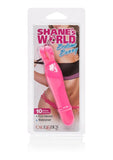 Vibrador de silicona impermeable Bedtime Bunny de Shane`s World, color rosa, 4,25 pulgadas