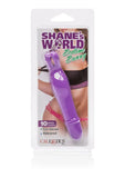 Vibrador de silicona para dormir Shane`s World Bedtime Bunny, resistente al agua, morado, 4,25 pulgadas