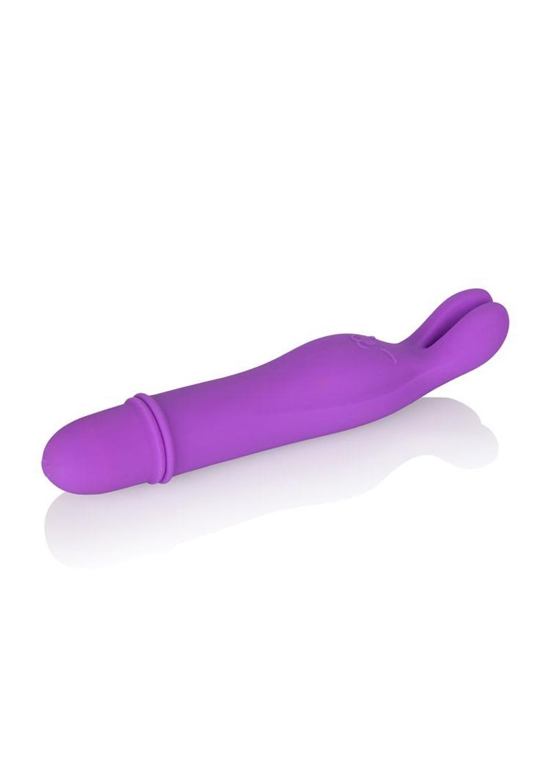 Vibrador de silicona para dormir Shane`s World Bedtime Bunny, resistente al agua, morado, 4,25 pulgadas