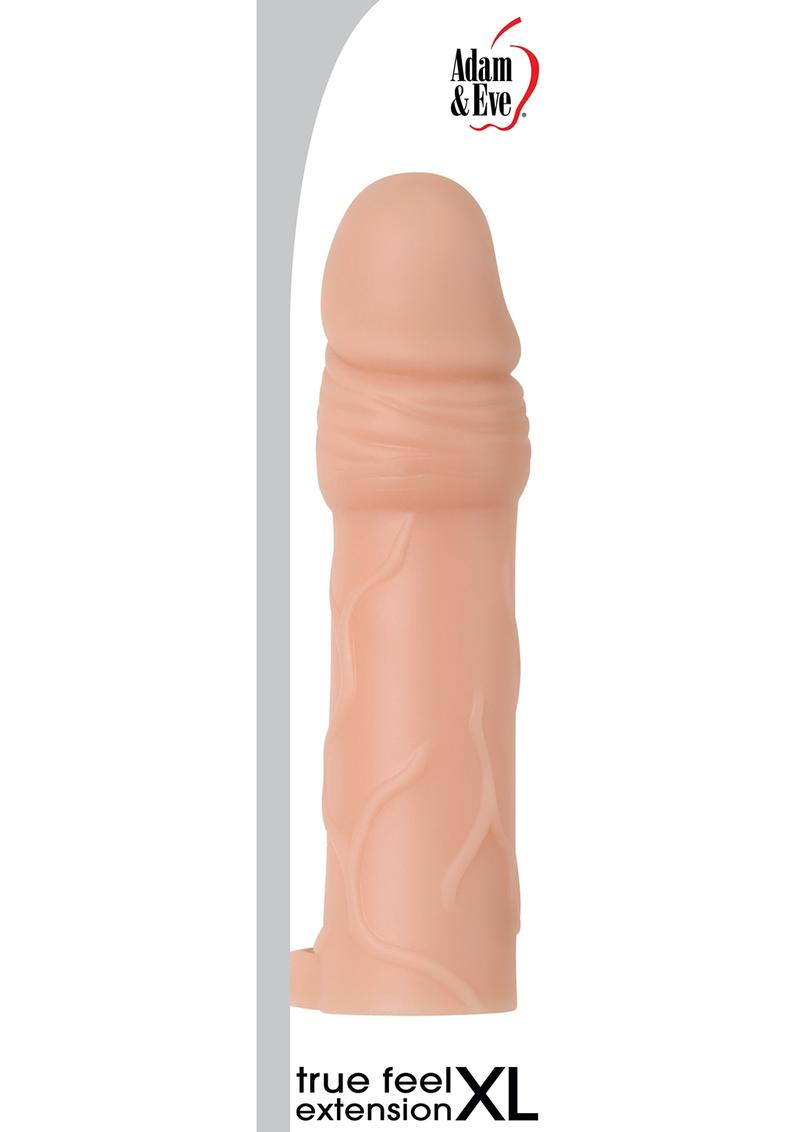 Adam and Eve - True Feel Penis Extension XL Waterproof - Flesh