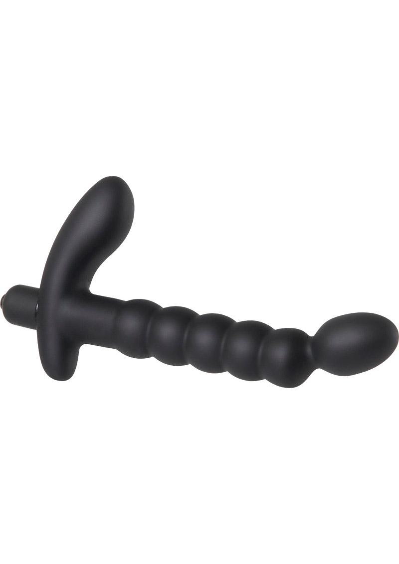 Adam and Eve - P Spot Vibrating Prostate Massager Waterproof - Black