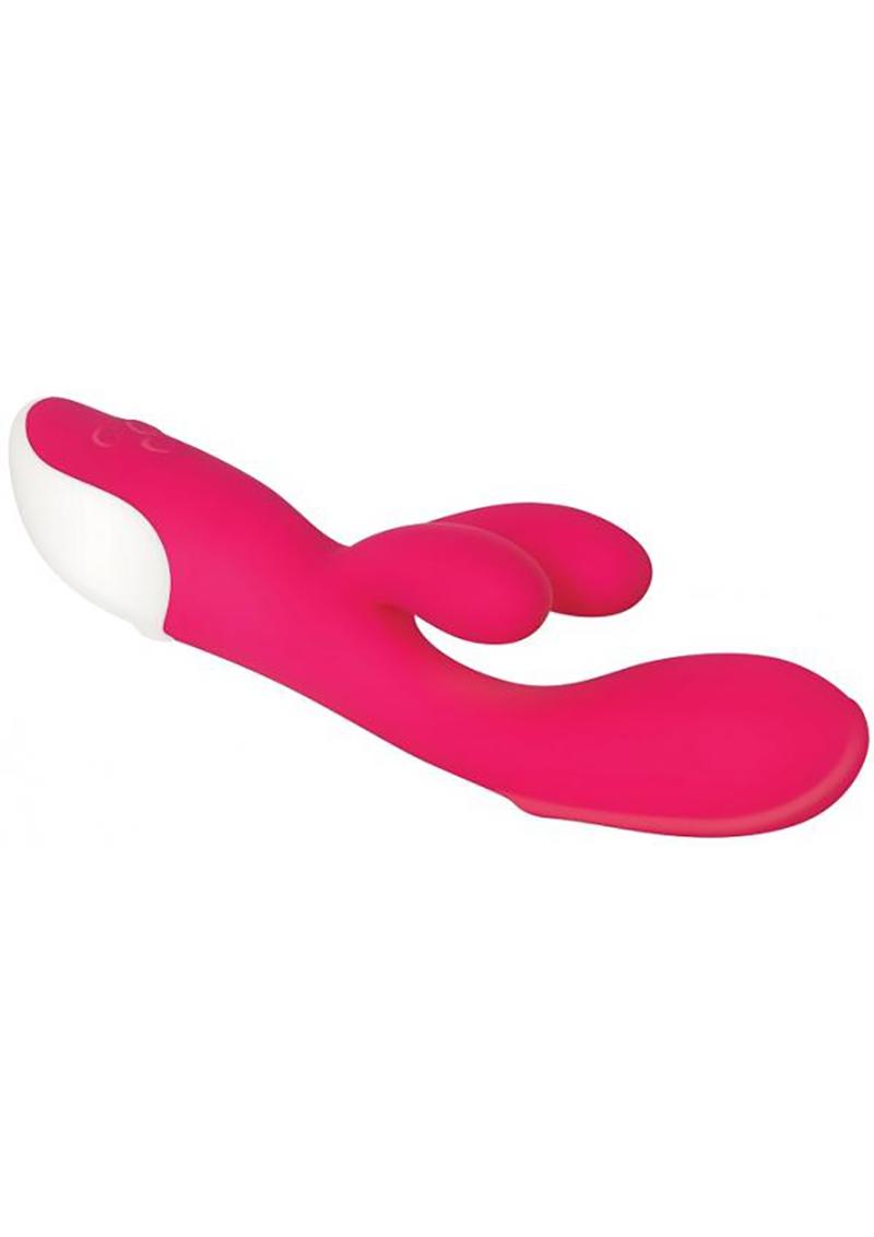 Vibrador clítoris con forma de conejito Adam &amp; Eve, color rosa