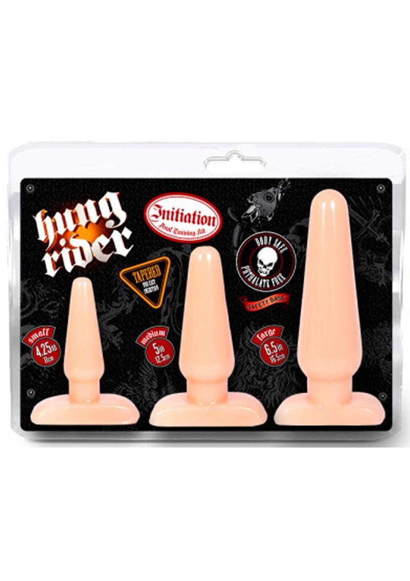 Hung Rider Initiation Anal Training Kit Beige