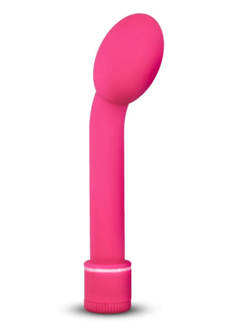 Vibrador de punto G Sexy Things G Slim Petite Satin Touch resistente al agua, color rosa, 6,5 pulgadas