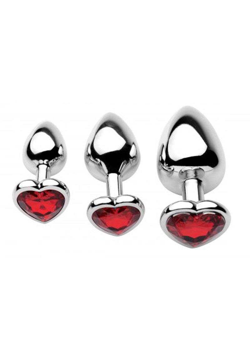 Frisky Chrome Hearts Anal Plugs 3 Piece