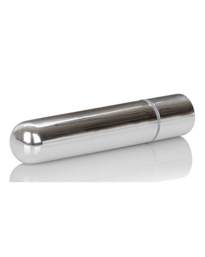 Bala inalámbrica recargable por USB, resistente al agua, color plateado, 2,5 pulgadas