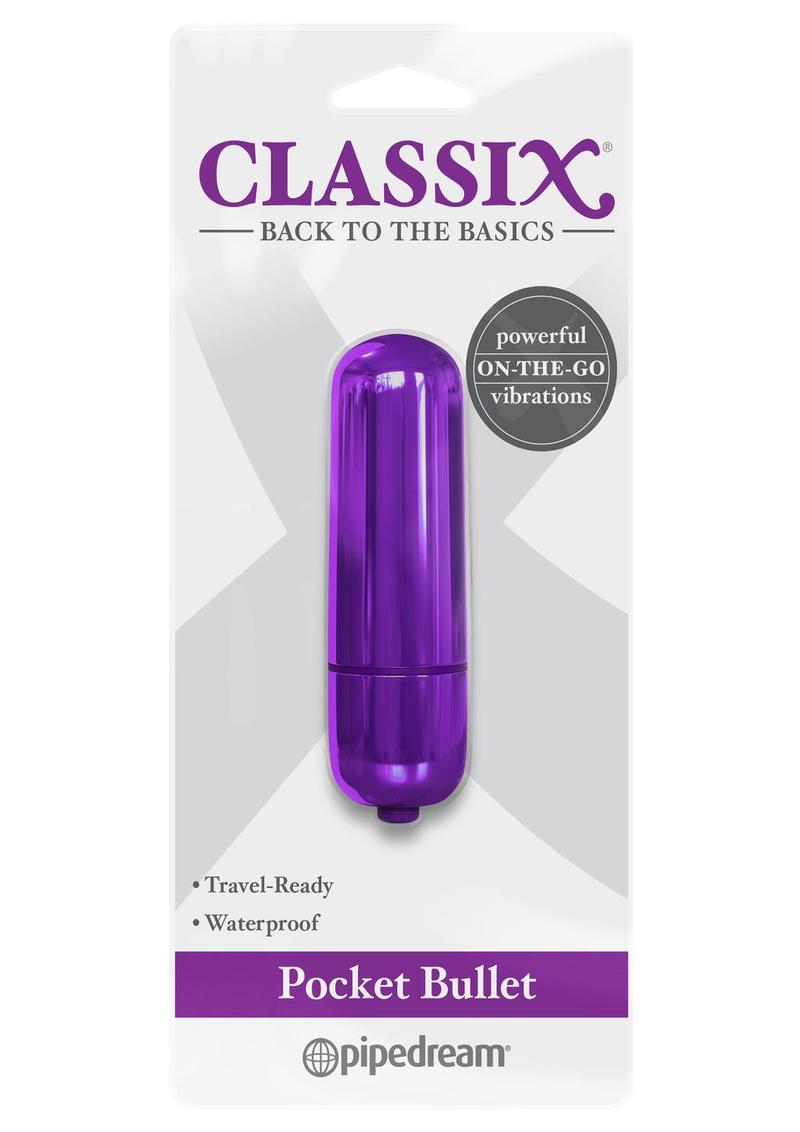 Classix Pocket Bullet Waterproof Purple 2.2 Inch