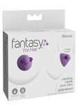 Fantasy - For Her Nipple Sucker Vibe Waterproof - Purple