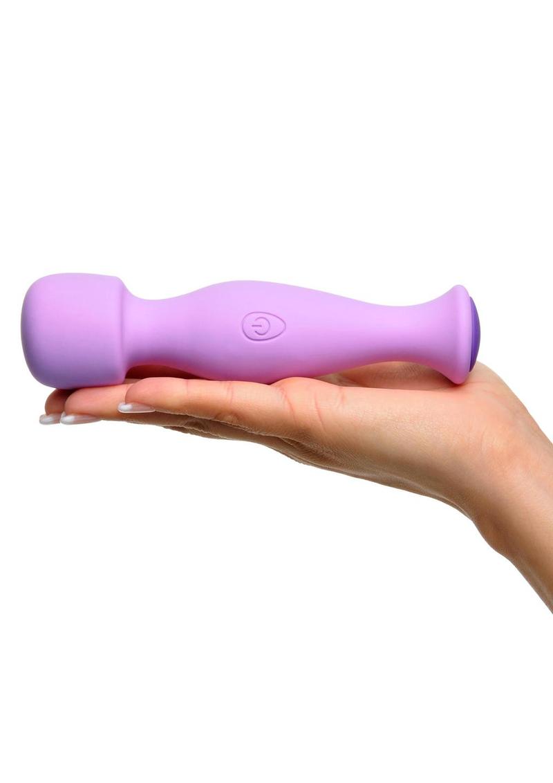 Fantasy For Her Silicone Body Massage Her Rechargeable Waterproof Purple 6.25 Inch