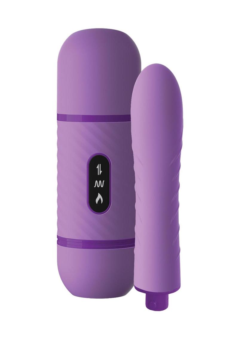 Consolador Fantasy For Her de silicona Love Thrust de 12 pulgadas color morado
