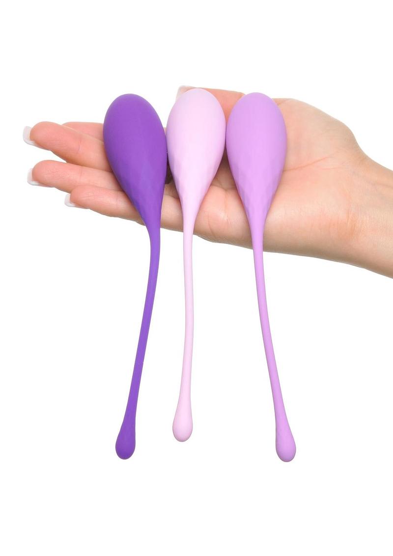 Fantasy For Her - Set de entrenamiento de Kegel de silicona morado