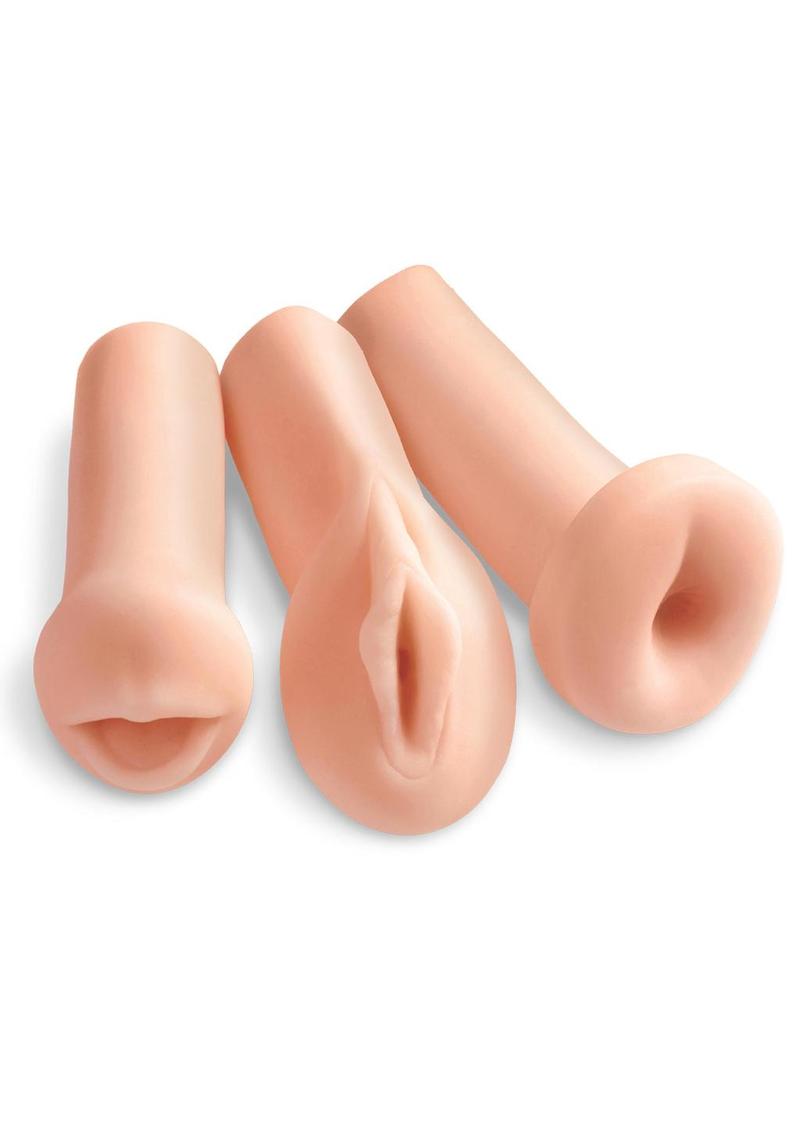 Colección de masturbadores Pipedream Extreme College Cutie, 12 unidades por mostrador