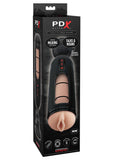 PDX Elite Vibrating Mega Milker Realistic Masturbator Flesh