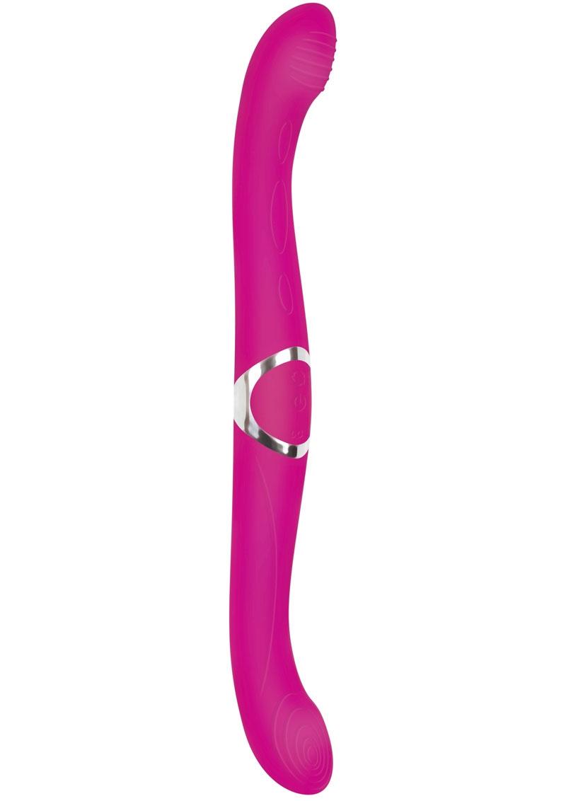 Evolved Coupled Love Silicone Rechargeable Massager Pink