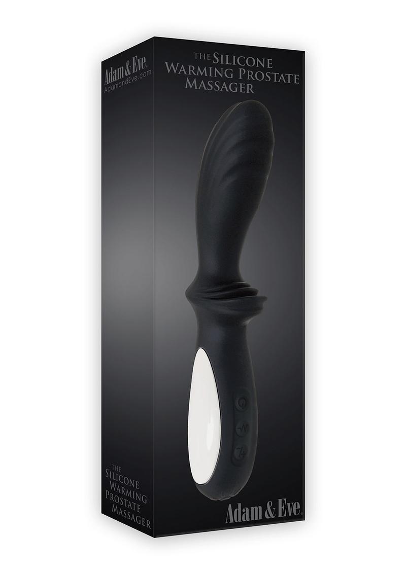 Adam and Eve - The Warming Prostate Massager Waterproof - Black