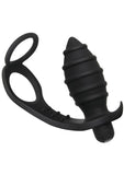 Cock Ring And Anal Plug with Bullet