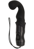 Zero Tolerance P-Spot Shower Massager Silicone Anal Vibe Waterproof Black