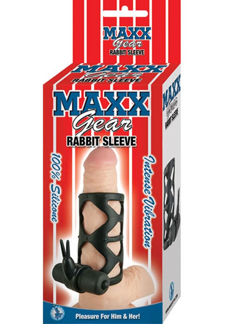 Funda de silicona para conejo Maxx Gear, impermeable, color negro, 3 pulgadas