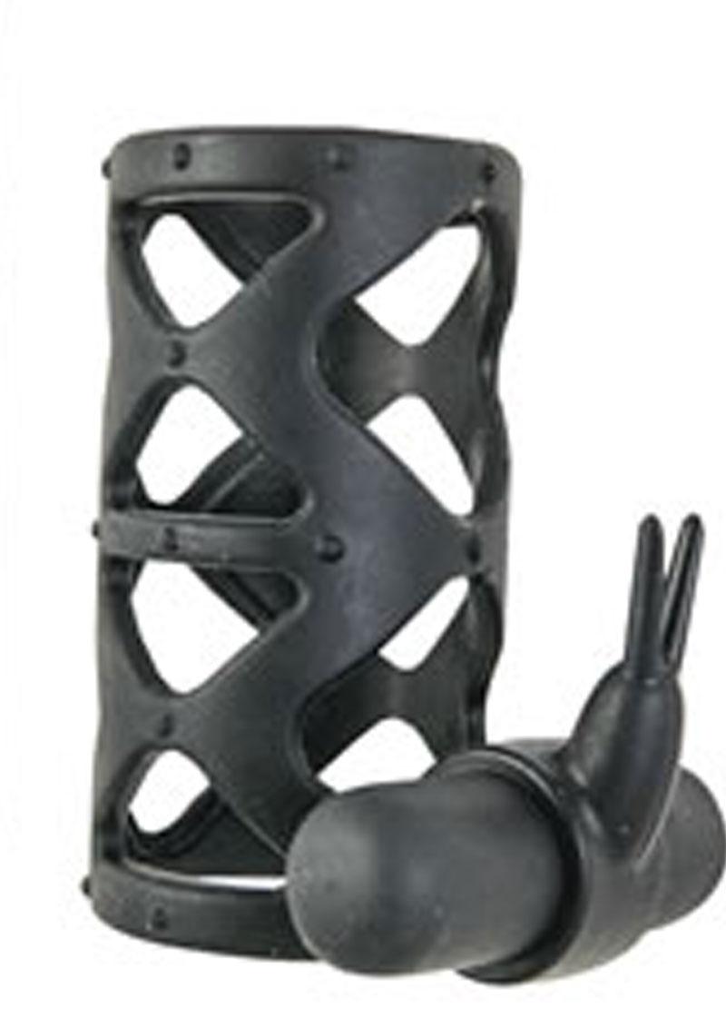 Funda de silicona para conejo Maxx Gear, impermeable, color negro, 3 pulgadas