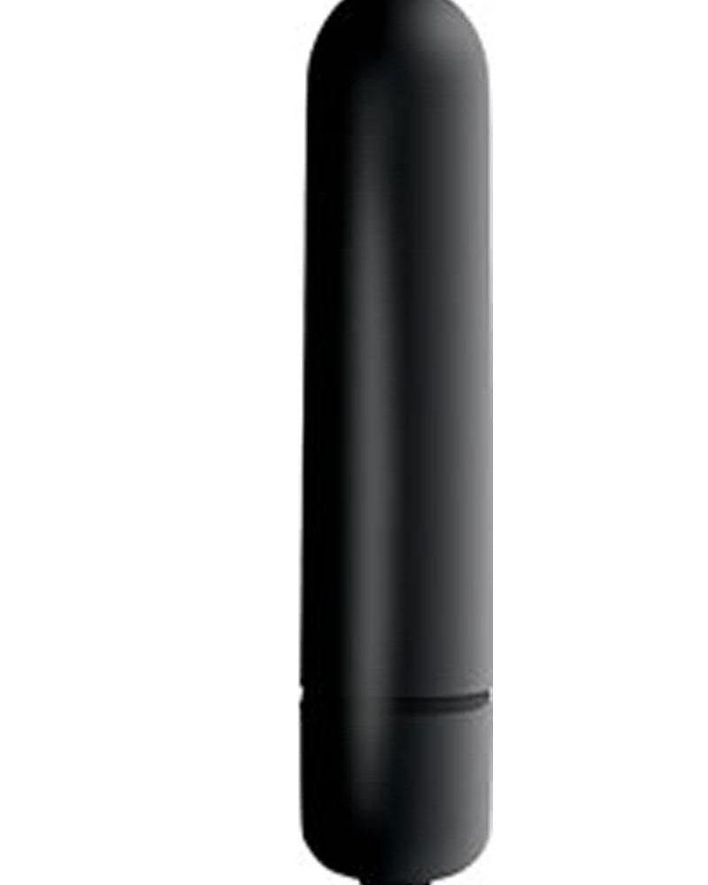 Bala vibradora intensa resistente al agua, color negro, 3,25 pulgadas