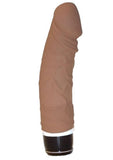 Ultra Classics Big Boss Silicone Realistic Vibrating Dildo Brown 8 Inch