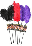 Combo de cosquilleo con plumas de avestruz