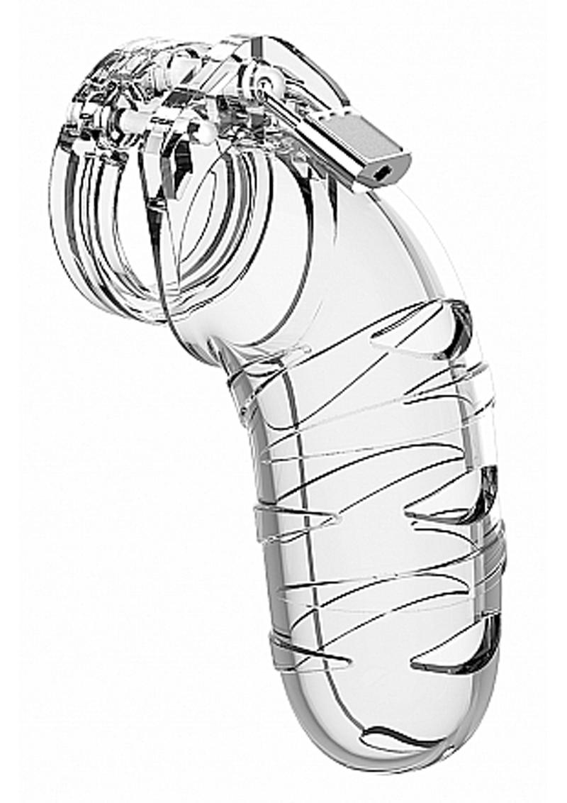 Jaula para hombre de Shots Chastity 05 transparente de 5,5 pulgadas
