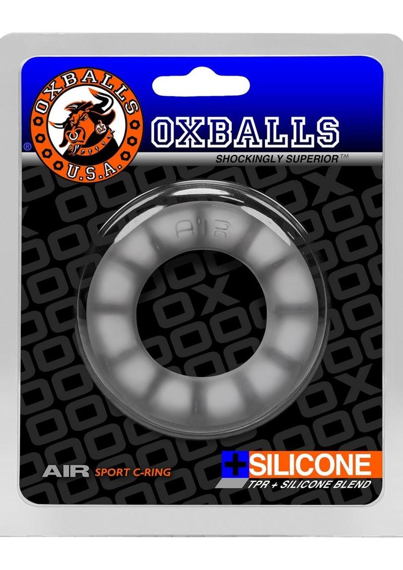 Anillo para el pene Air Blend Sport - Negro hielo