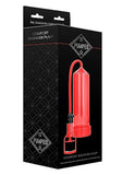 Pumped By Shots Comfort Beginner Penis Pump Red