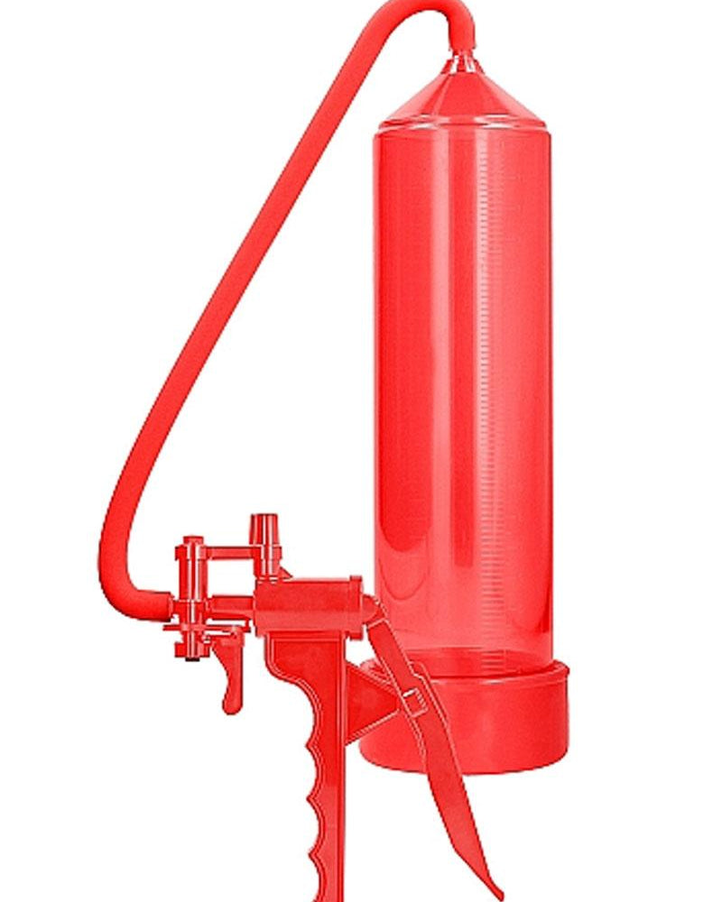 Bomba para principiantes Elite de Pumped By Shots, color rojo