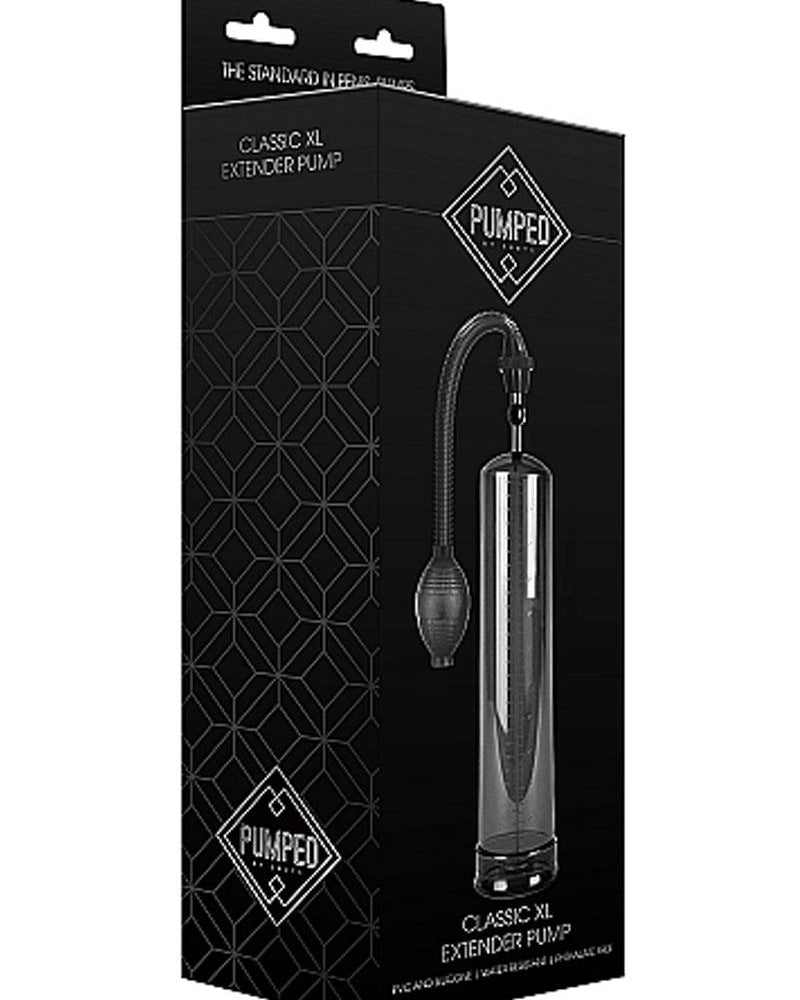 Bomba extensora clásica XL negra