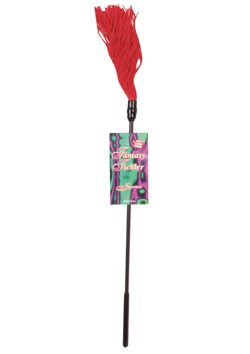 Rubber Tickler Red