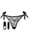 Nu Sensuelle Pleasure Panty Wireless Remote Control Silicone USB Rechargeable Bullet Waterproof Black