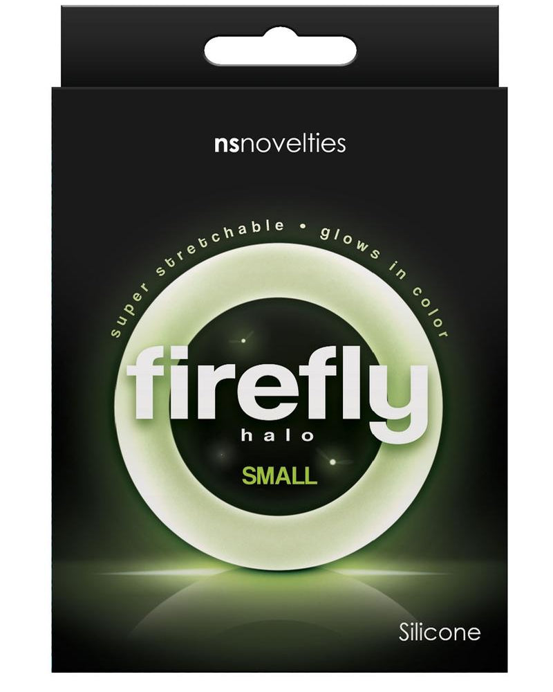 Firefly Halo Silicone Cock Ring Clear Small