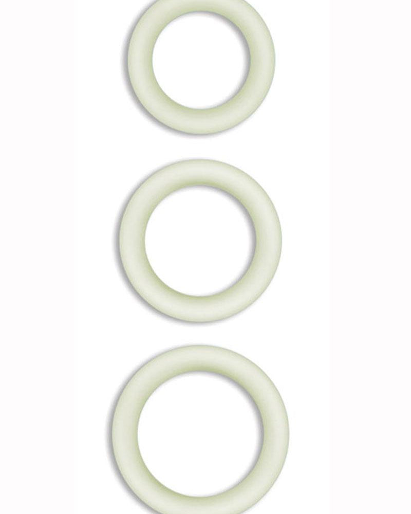 Anillo para el pene de silicona Firefly Halo transparente mediano