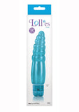 Lollies Pixie Textured Vibrator Blue 6.6 Inch