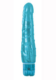 Lollies Taffy Textured Vibrator Blue 6.7 Inch