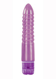 Lollies Tootsie Textured Vibrator Purple 6.7 Inch